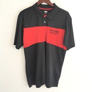 VTG NBA Chicago Bulls Polo Shirt Mint Condition L